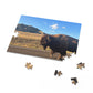 Theodore Roosevelt National Park Bison Puzzle (120, 252, 500-Piece)