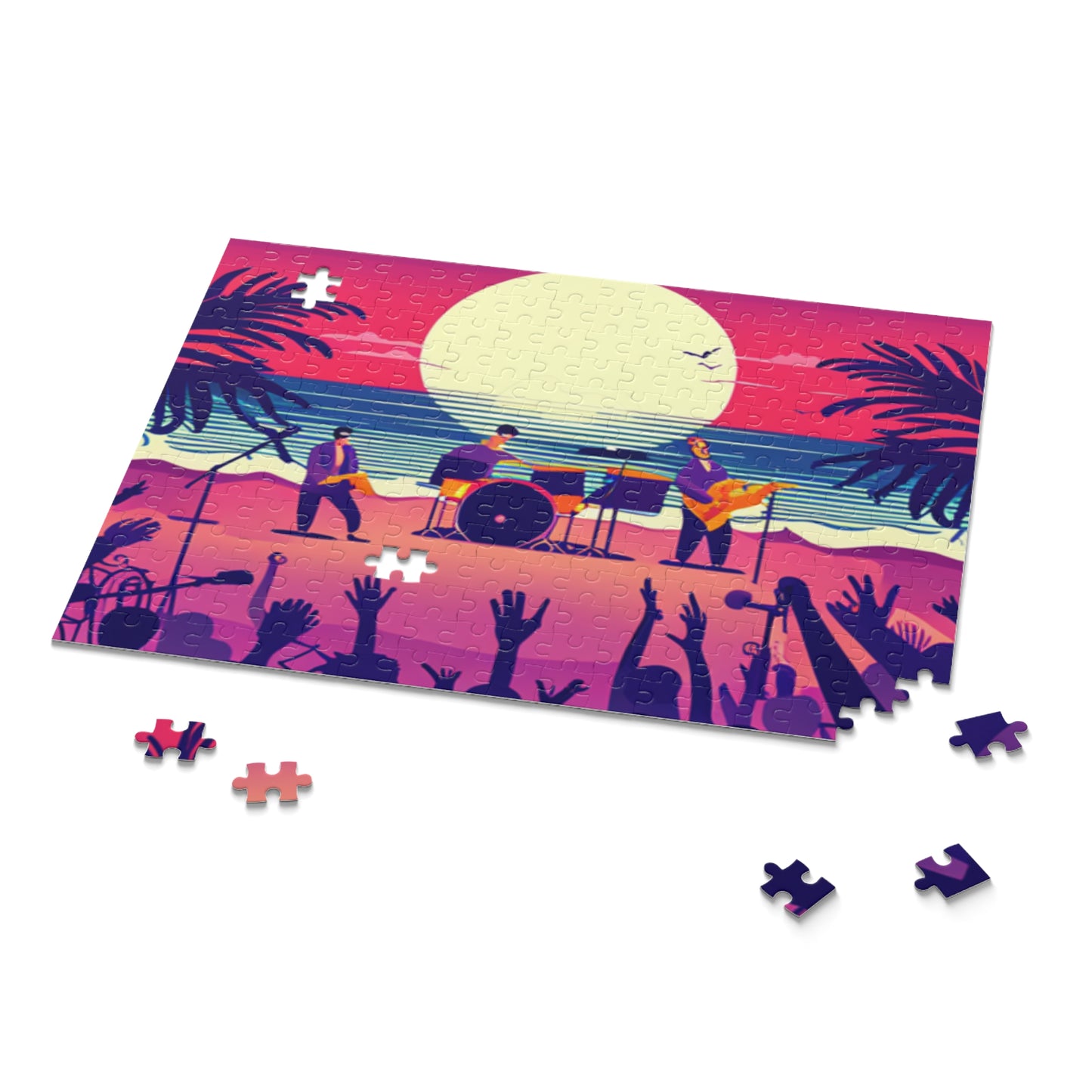 Beach Band Performance Concept Puzzle (120, 252, 500-Piece)