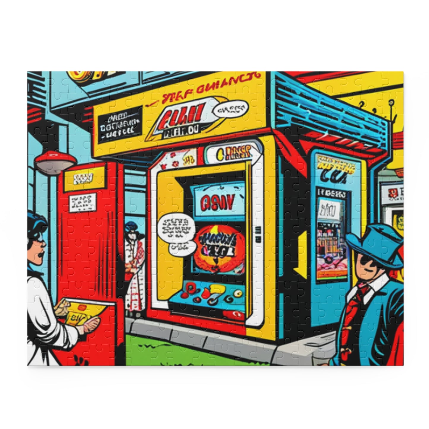 Comic Book Strip Style Puzzle (120, 252, 500-Piece)