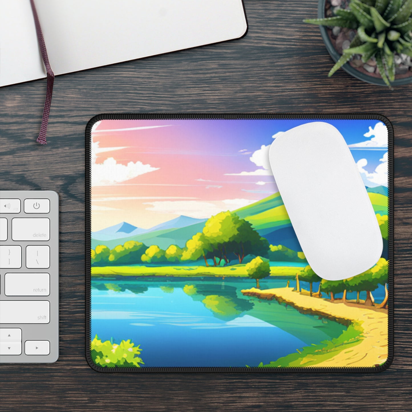 Beautiful Artistry Scenic Background Gaming Mouse Pad