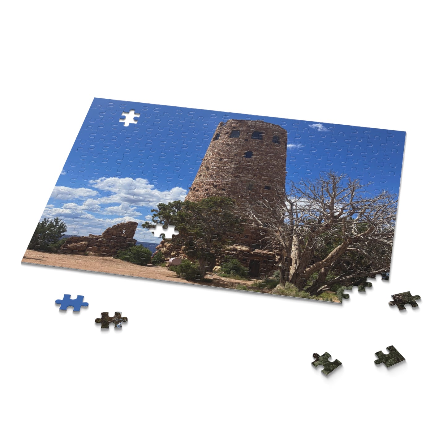 Grand Canyon Desert View Watchtower Scenic Puzzle (120, 252, 500-Piece)