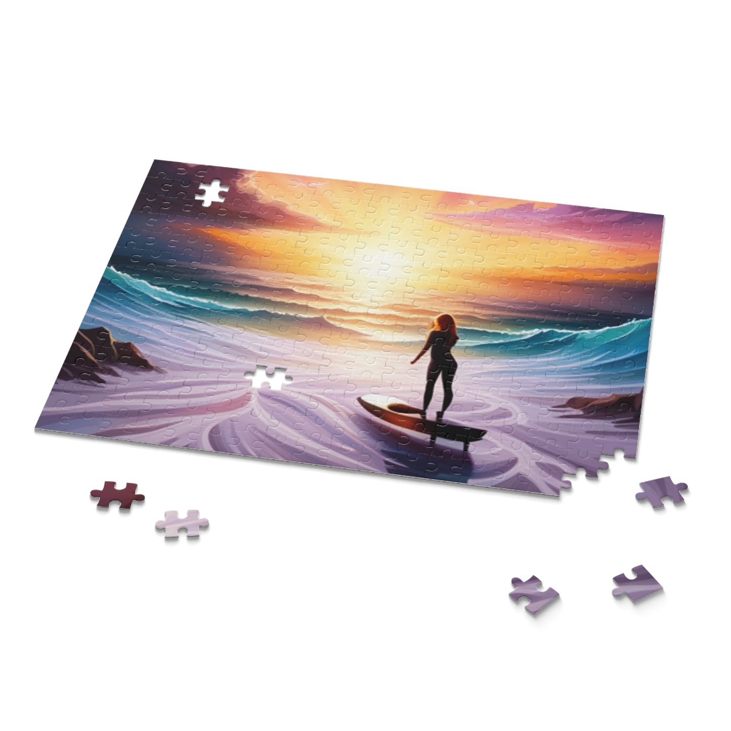 Ocean Sunset Concept Puzzle (120, 252, 500-Piece)