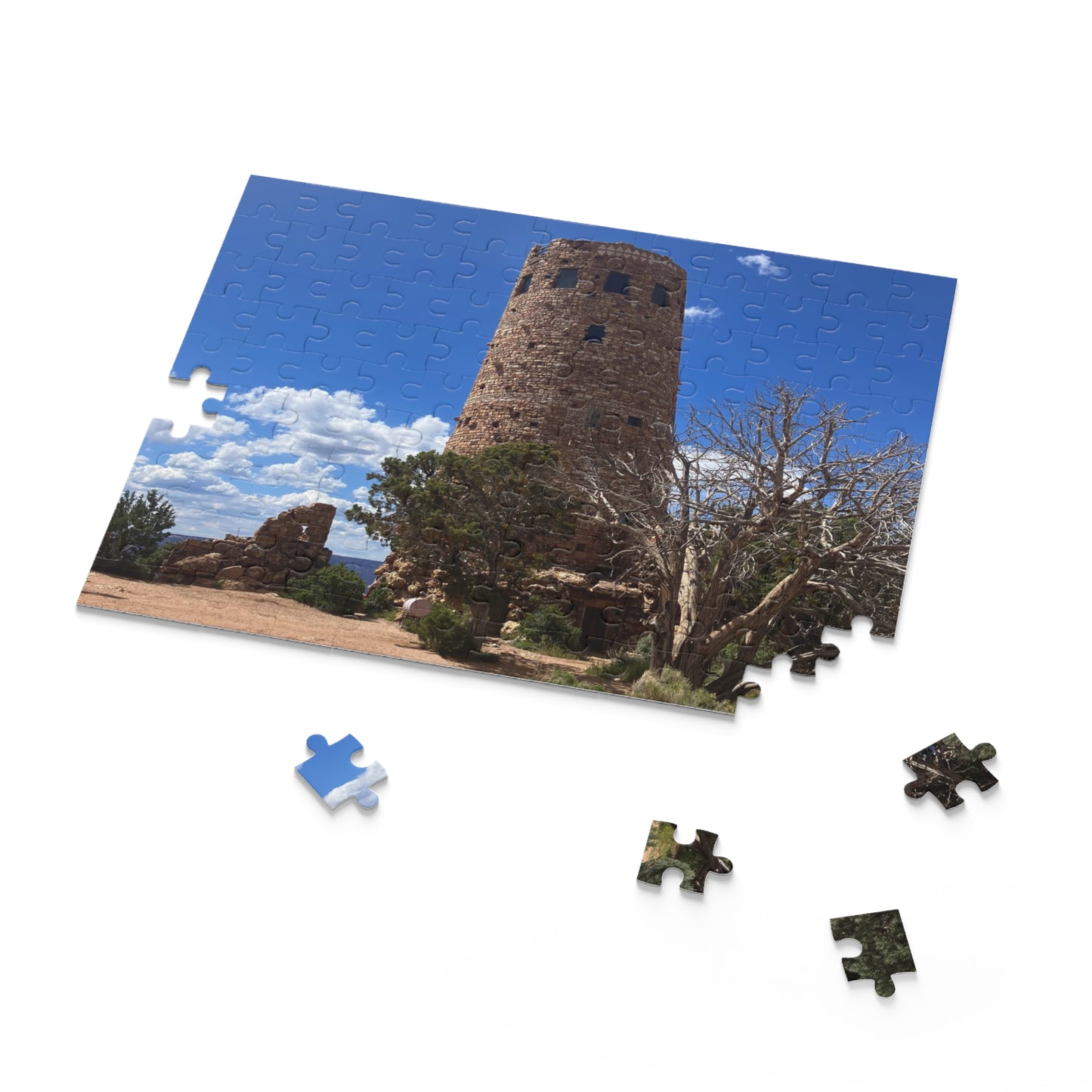 Grand Canyon Desert View Watchtower Scenic Puzzle (120, 252, 500-Piece)