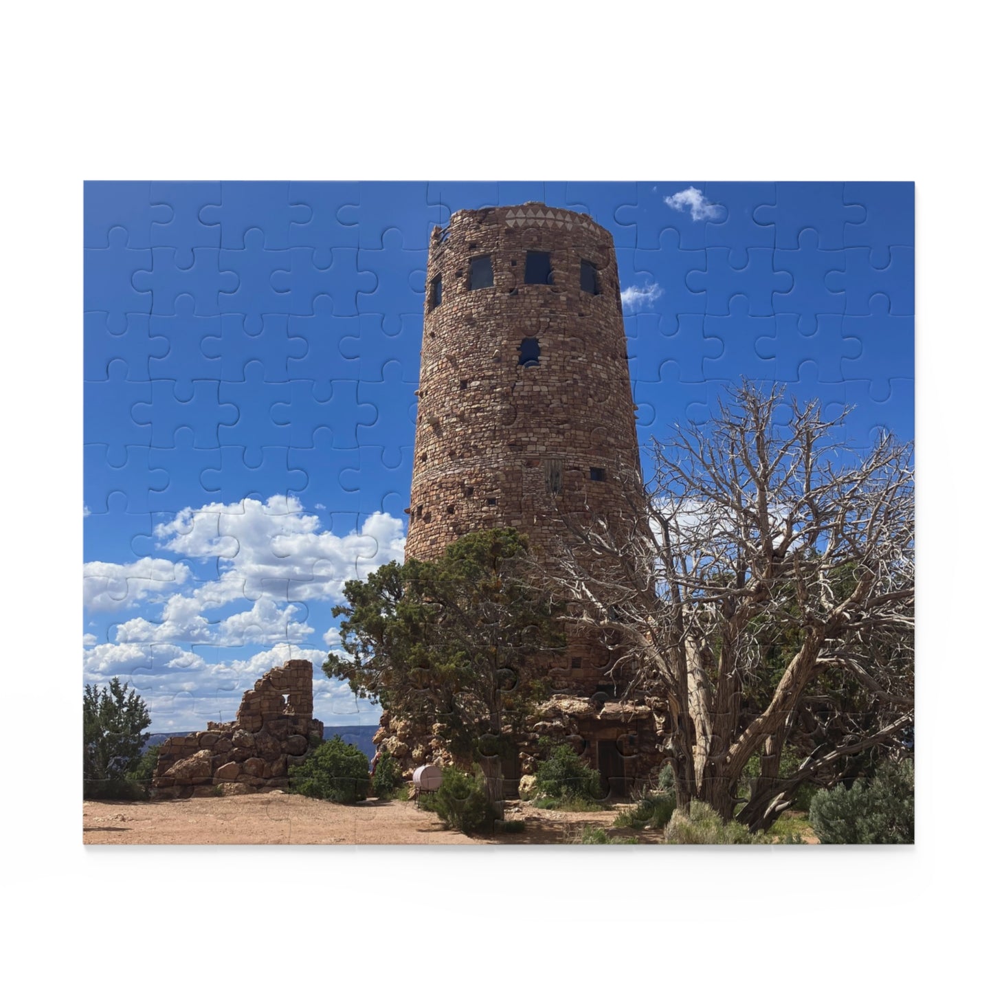 Grand Canyon Desert View Watchtower Scenic Puzzle (120, 252, 500-Piece)