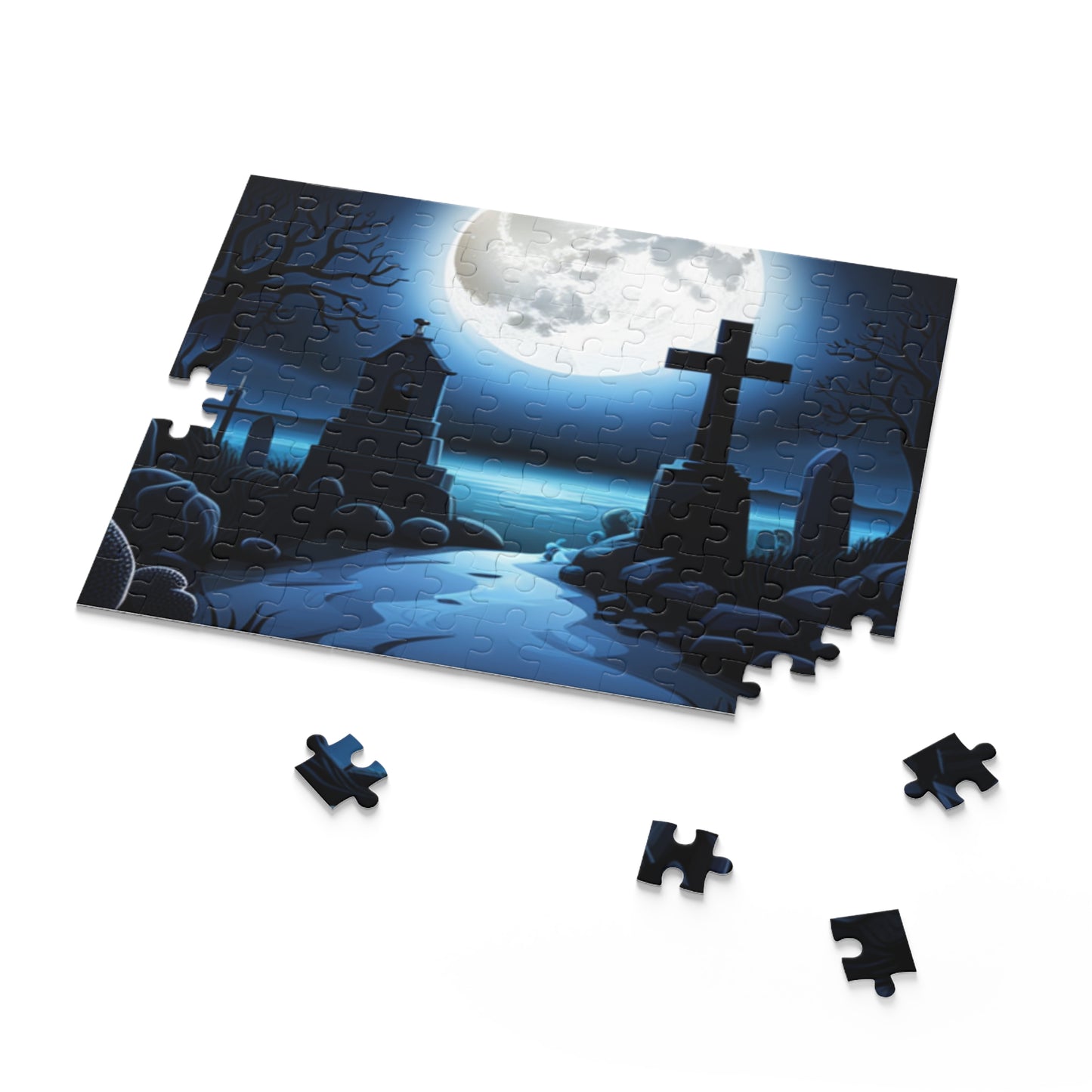 Spooky Scenic Concept Puzzle (120, 252, 500-Piece)