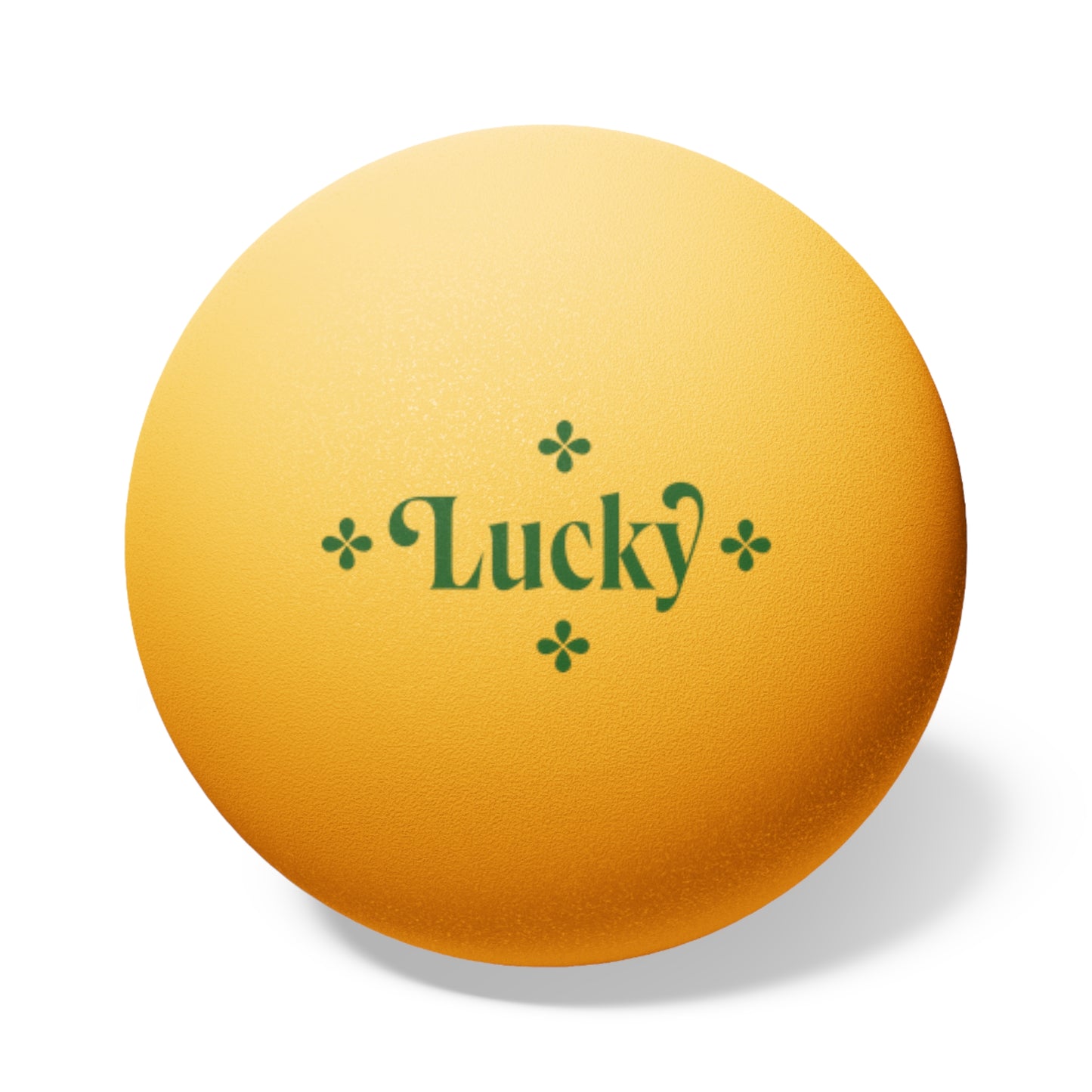 Lucky St Patrick’s Day Ping Pong Balls, 6 pcs