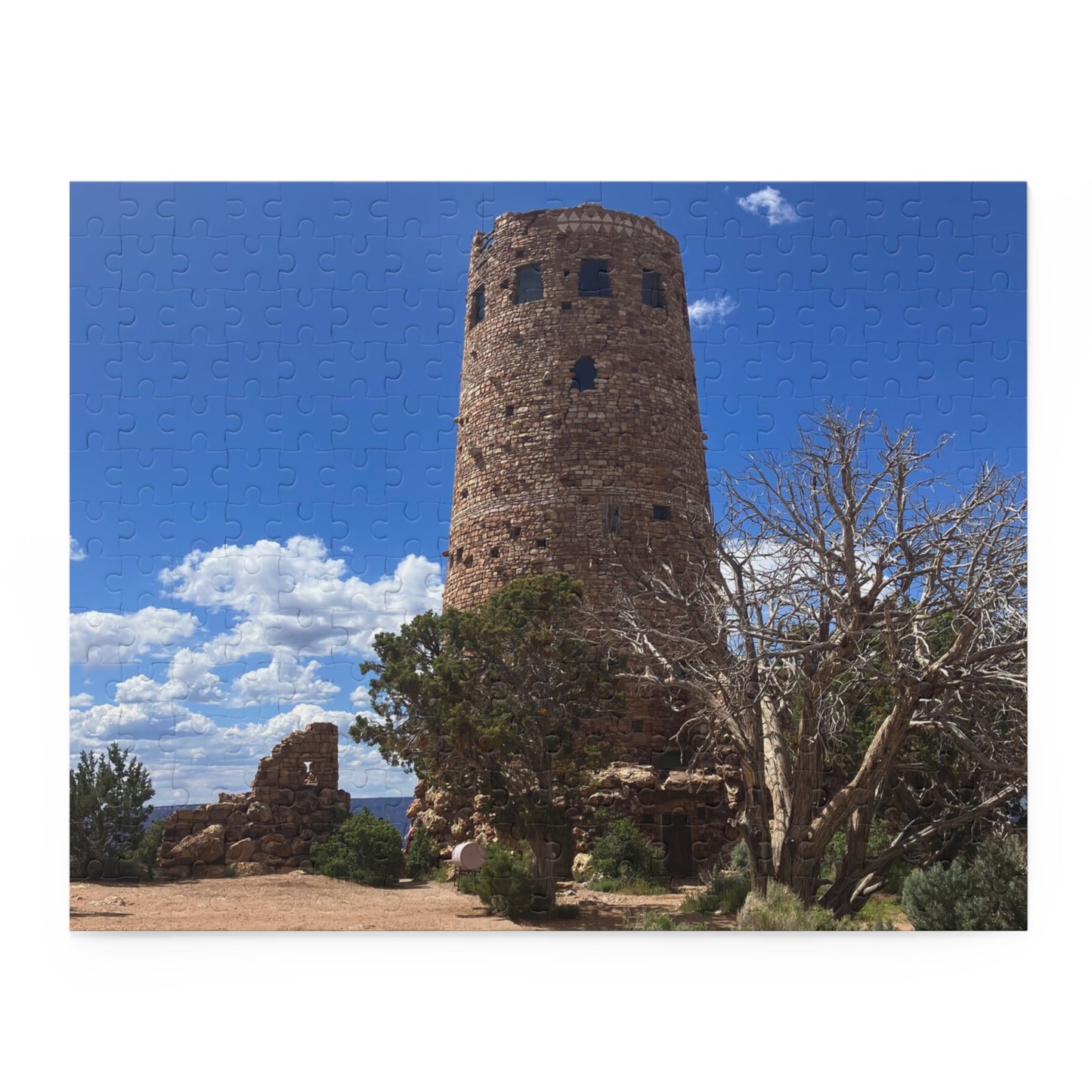 Grand Canyon Desert View Watchtower Scenic Puzzle (120, 252, 500-Piece)