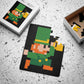 Leprechaun 8 Bit Puzzle, 30-Piece