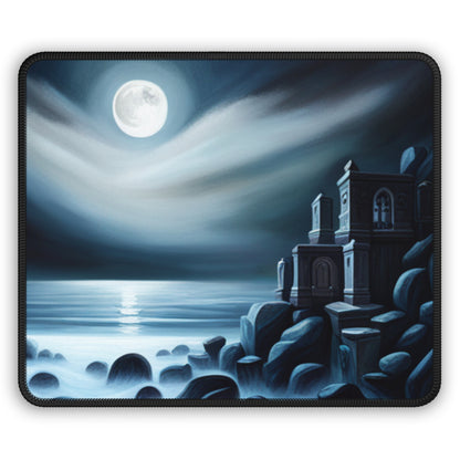 Castle Rocky Beach Concept Gaming Mouse Pad
