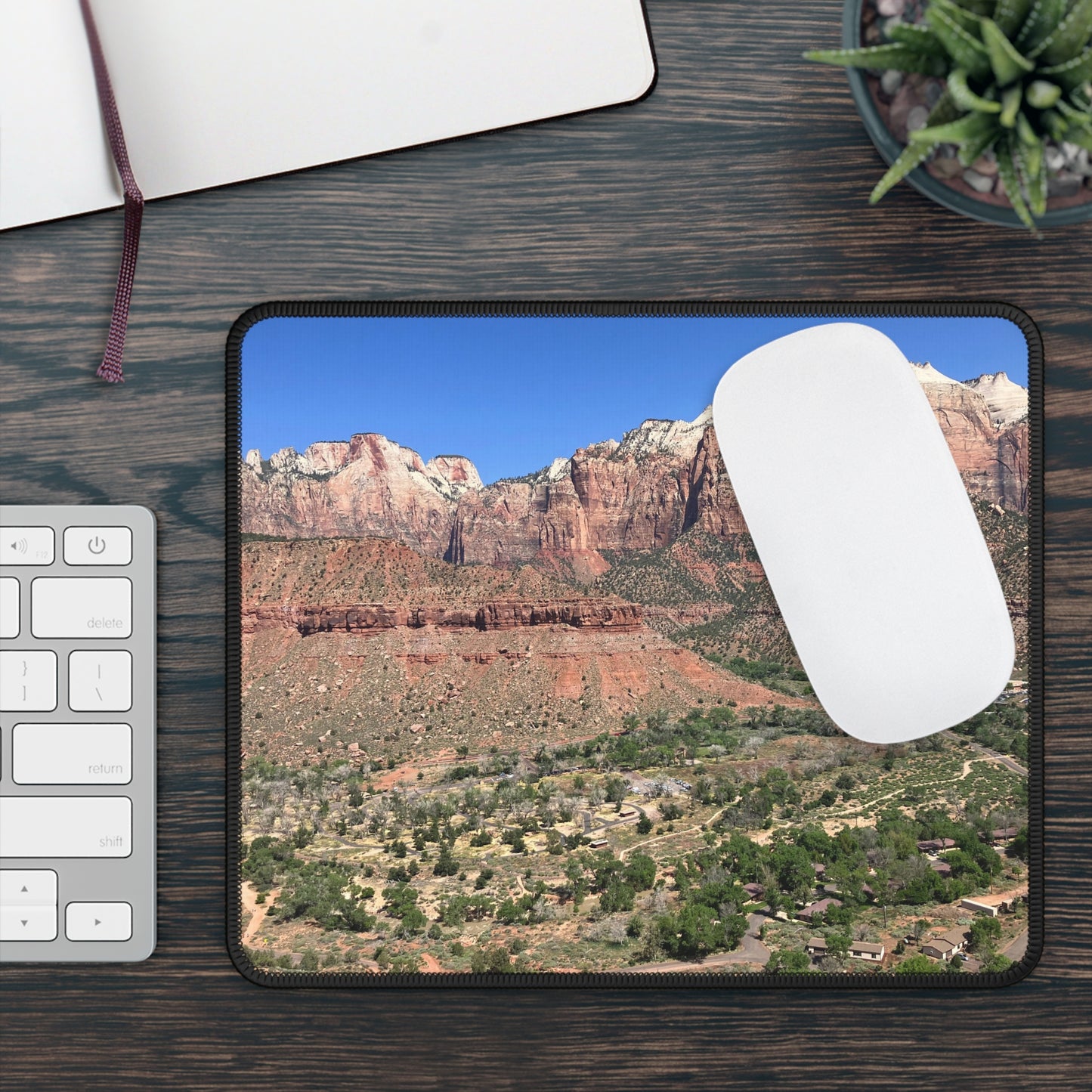 Zion National Park Scenic Gaming Mouse Pad