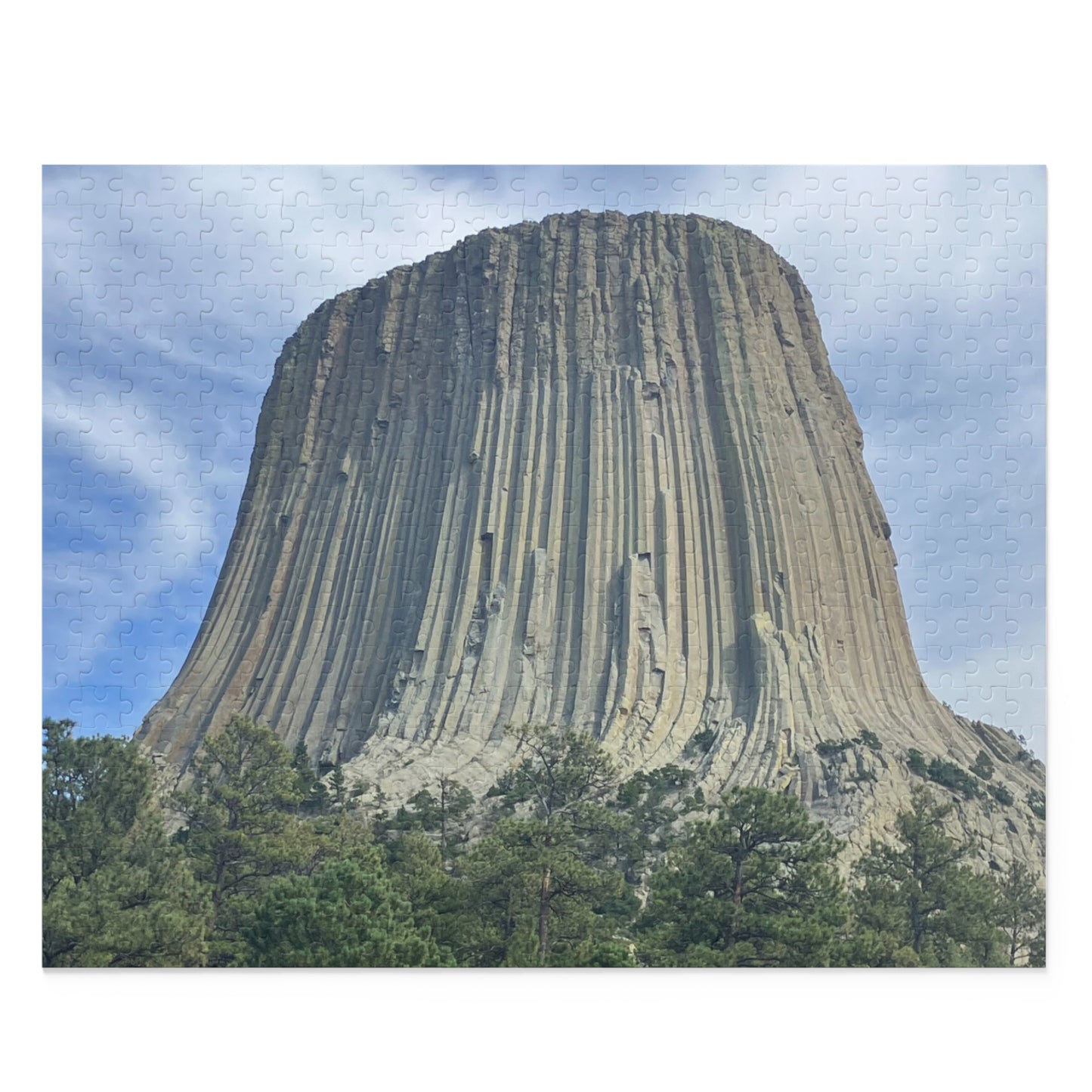 Devils Tower National Monument Scenic Puzzle (120, 252, 500-Piece)