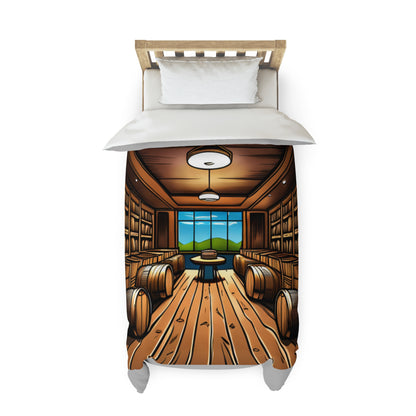 Barrel Watchout Concept Duvet Cover