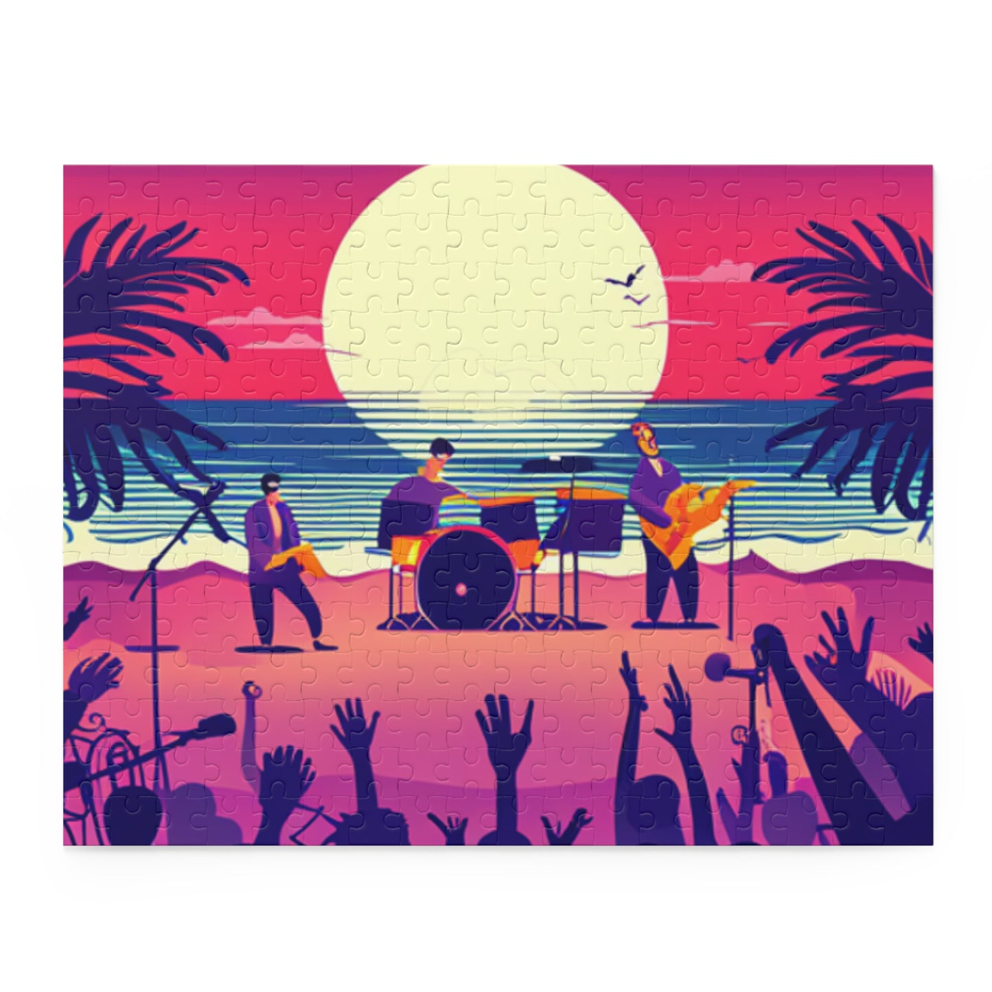 Beach Band Performance Concept Puzzle (120, 252, 500-Piece)