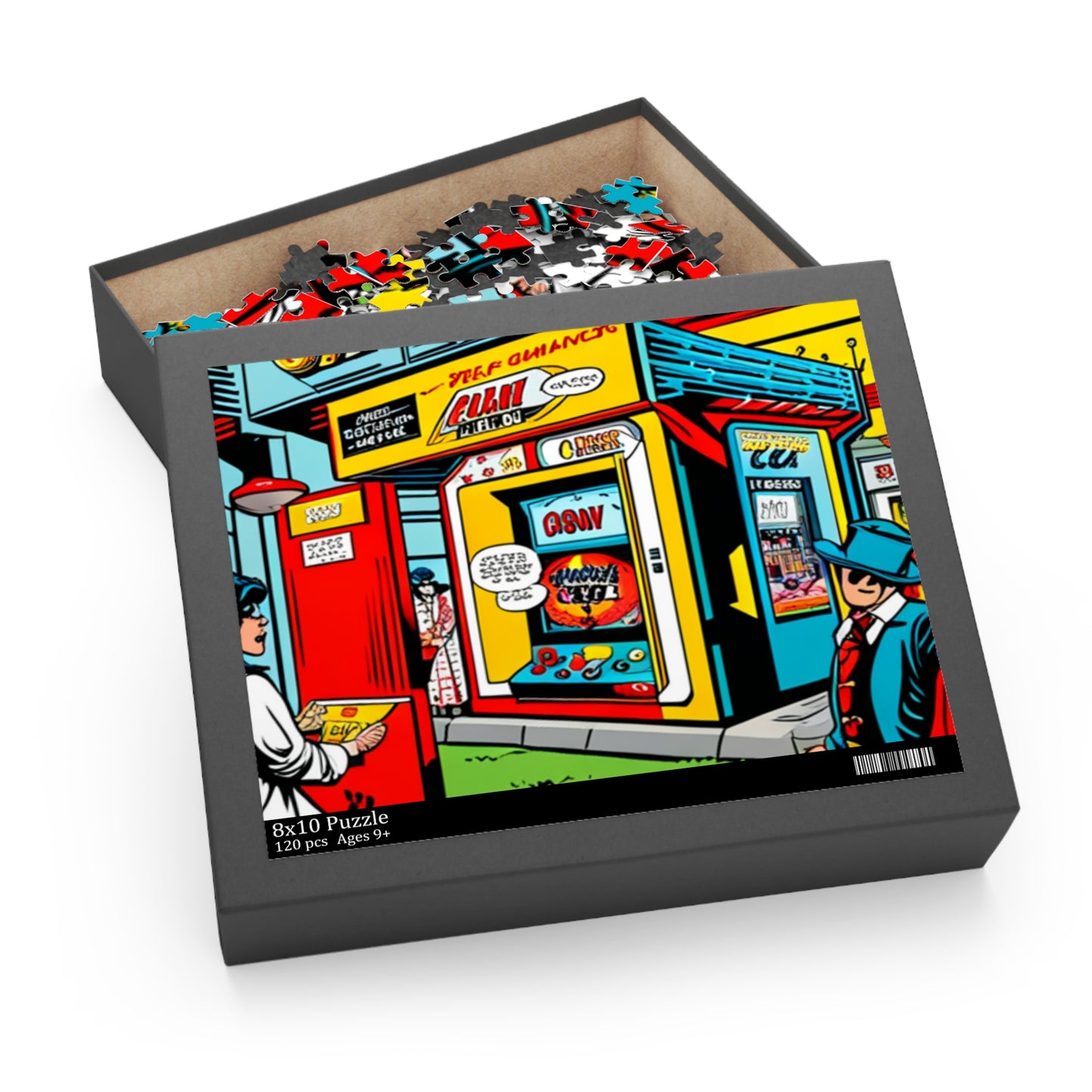 Comic Book Strip Style Puzzle (120, 252, 500-Piece)