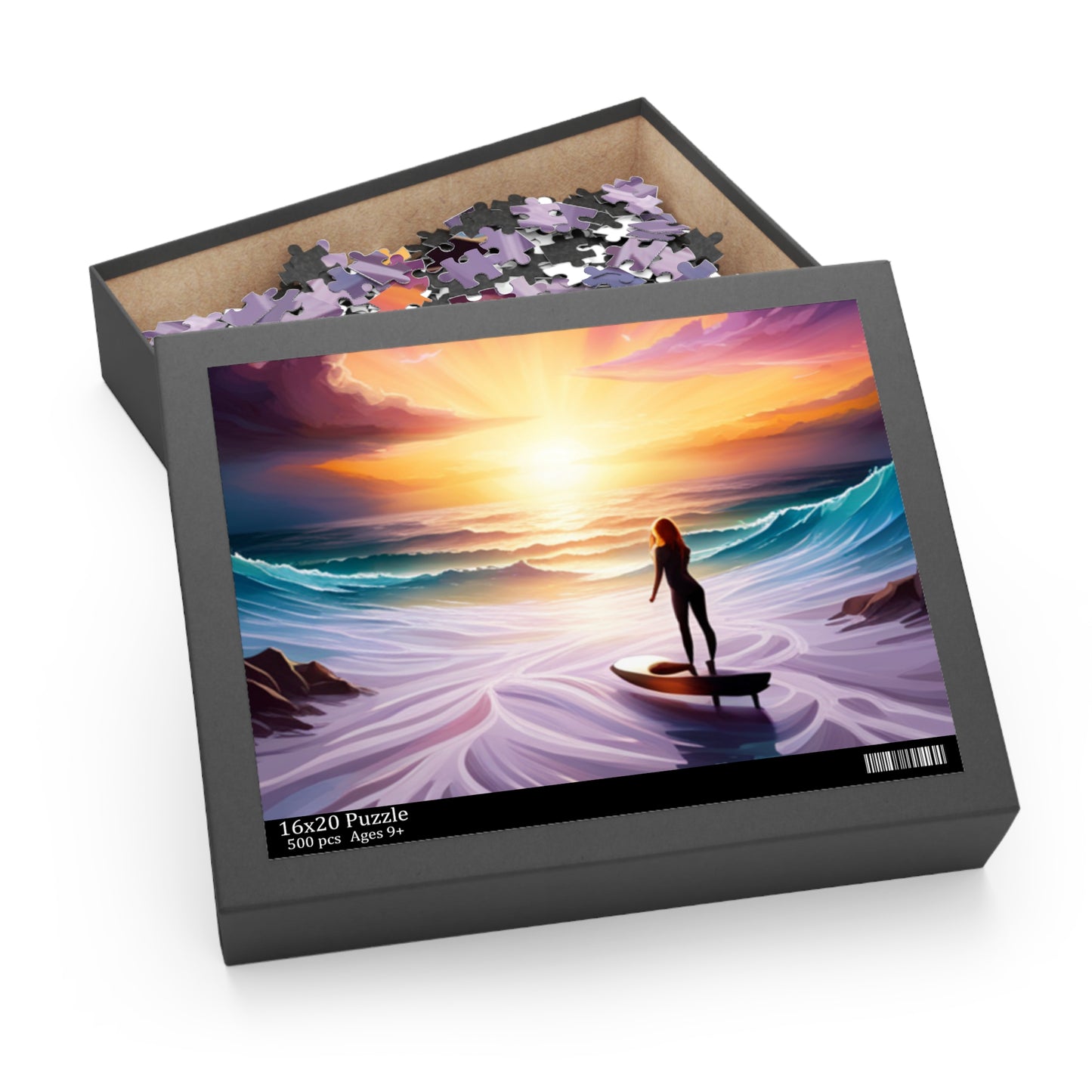 Ocean Sunset Concept Puzzle (120, 252, 500-Piece)