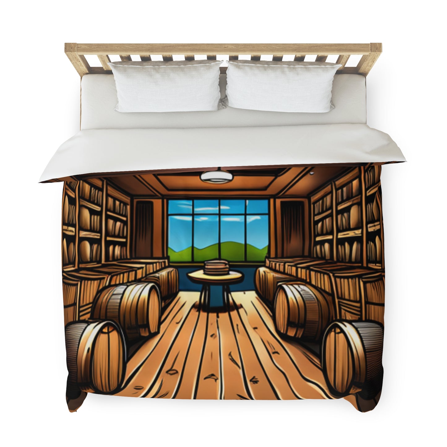 Barrel Watchout Concept Duvet Cover