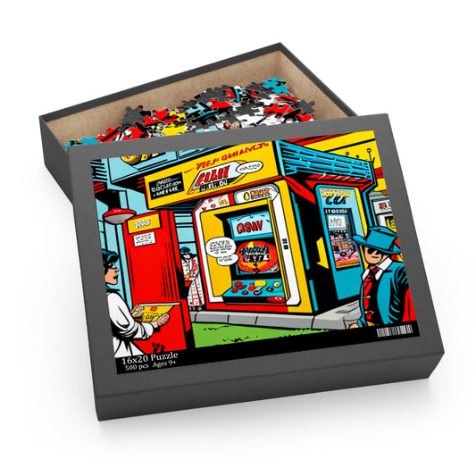 Comic Book Strip Style Puzzle (120, 252, 500-Piece)