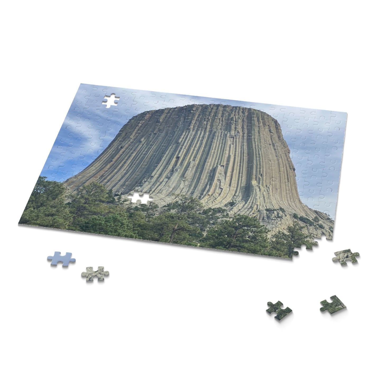 Devils Tower National Monument Scenic Puzzle (120, 252, 500-Piece)