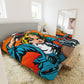 Comic Book Strip Pattern Duvet Cover