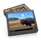 Theodore Roosevelt National Park Bison Puzzle (120, 252, 500-Piece)