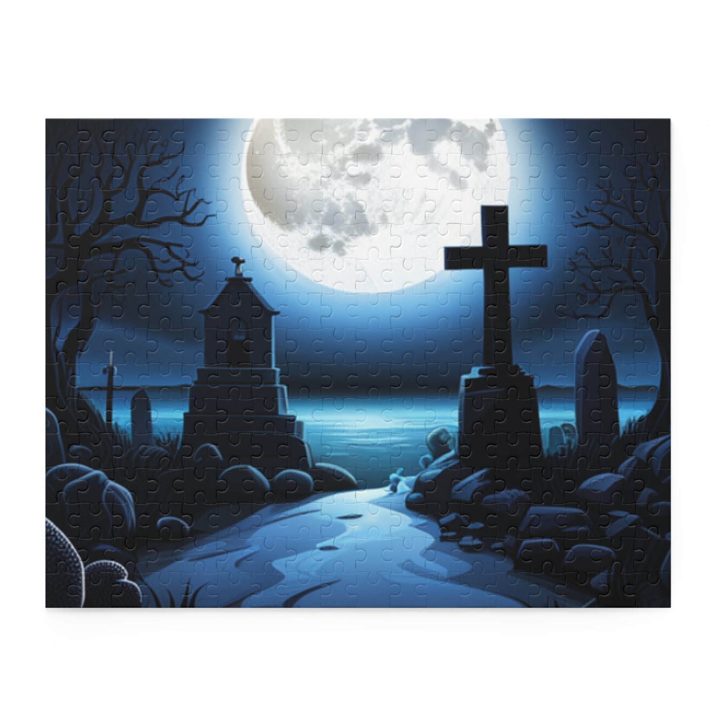 Spooky Scenic Concept Puzzle (120, 252, 500-Piece)