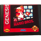Super Mario Bros Sega Genesis Video Game