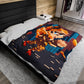 8 Bit Generic Hero Velveteen Plush Blanket