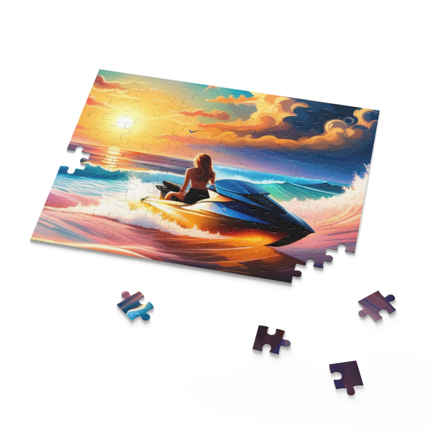 Wave Runner Tidal Wave Puzzle (120, 252, 500-Piece)