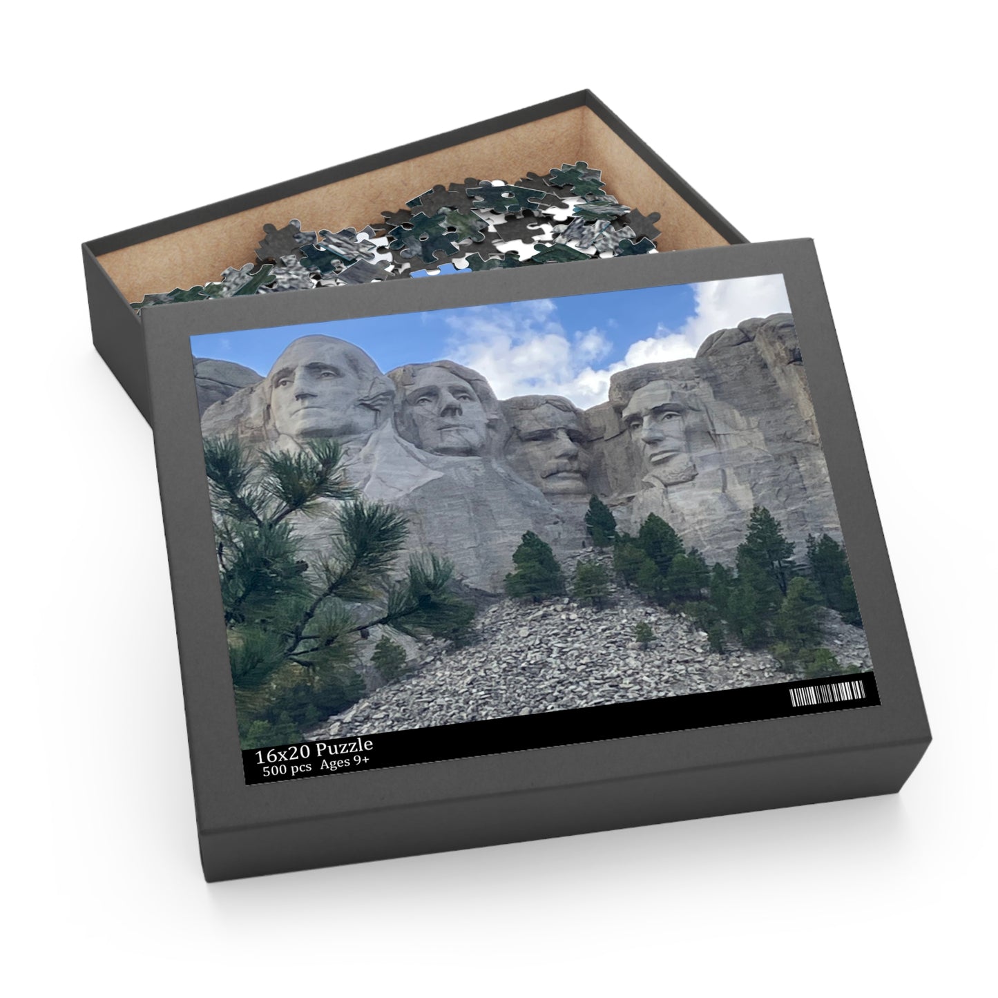 Mount Rushmore Scenic Puzzle (120, 252, 500-Piece)