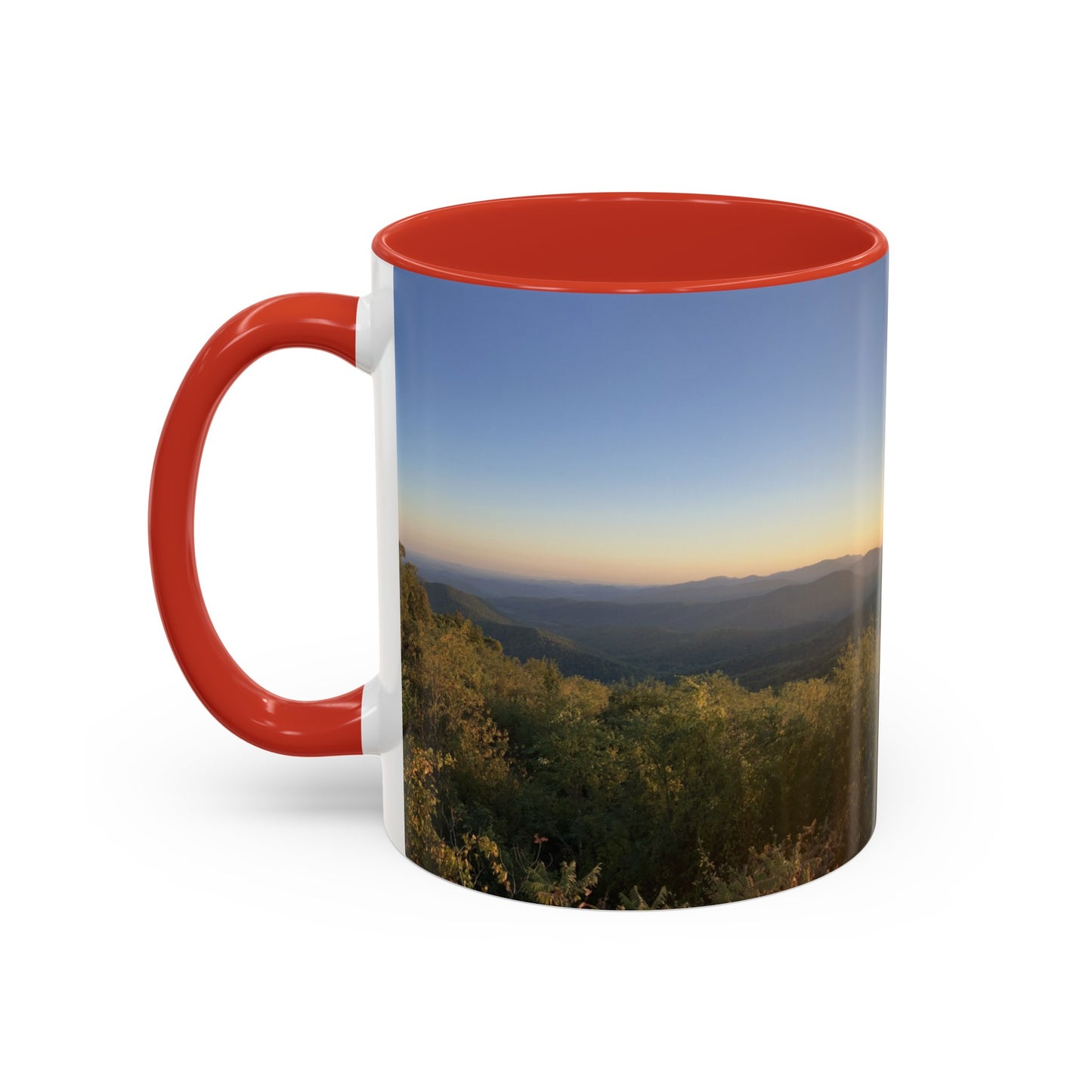 Shenandoah National Park Sunset Scenic Coffee Mug (11, 15oz)