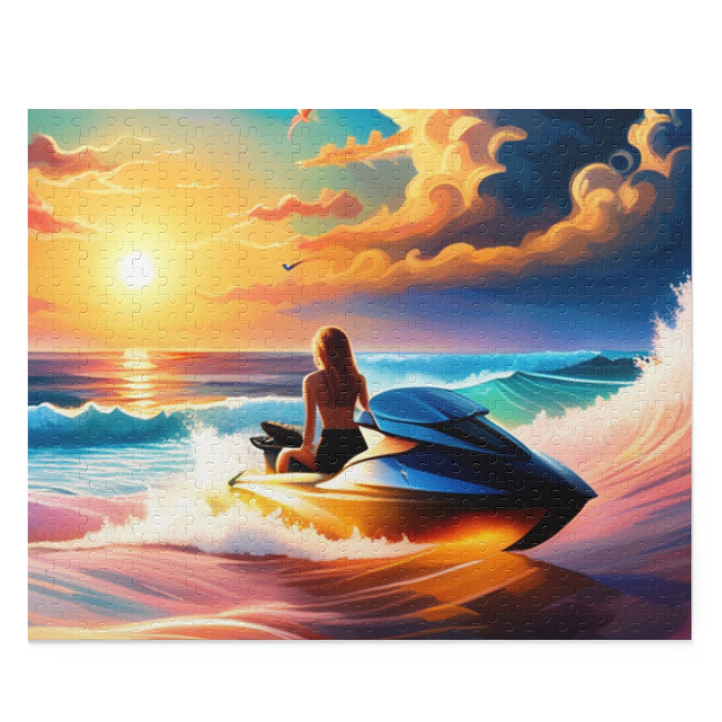 Wave Runner Tidal Wave Puzzle (120, 252, 500-Piece)