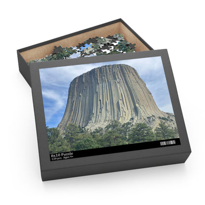 Devils Tower National Monument Scenic Puzzle (120, 252, 500-Piece)