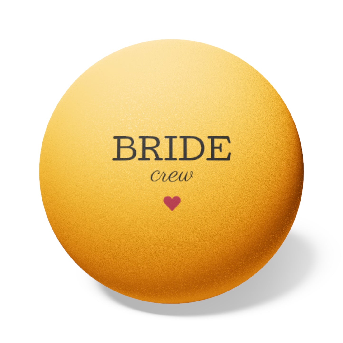 Bride Crew Ping Pong Balls, 6 pcs