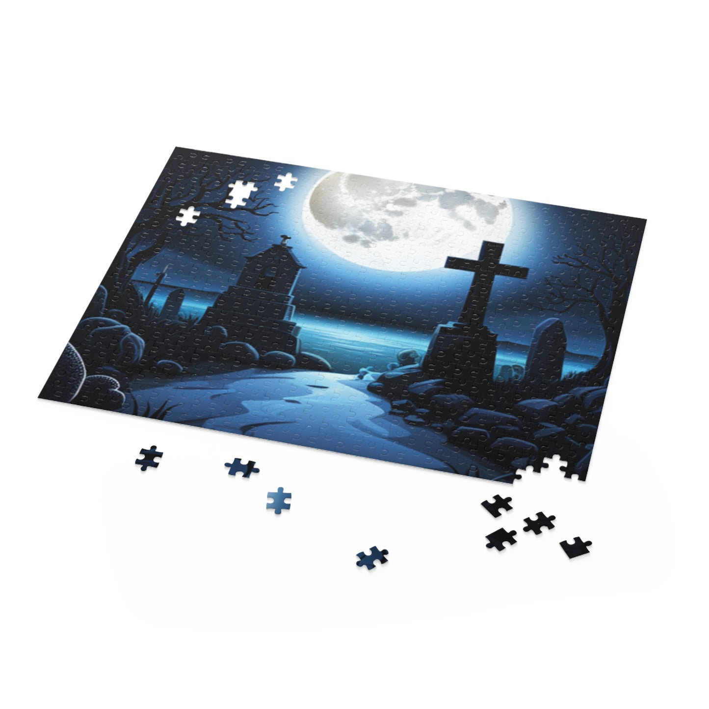 Spooky Scenic Concept Puzzle (120, 252, 500-Piece)