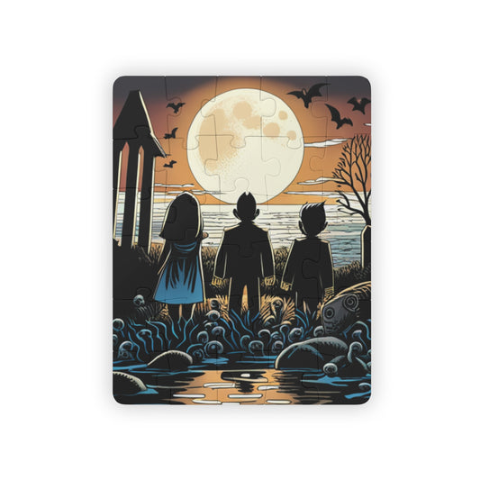 Spooky Halloweeen Kids' Puzzle, 30-Piece