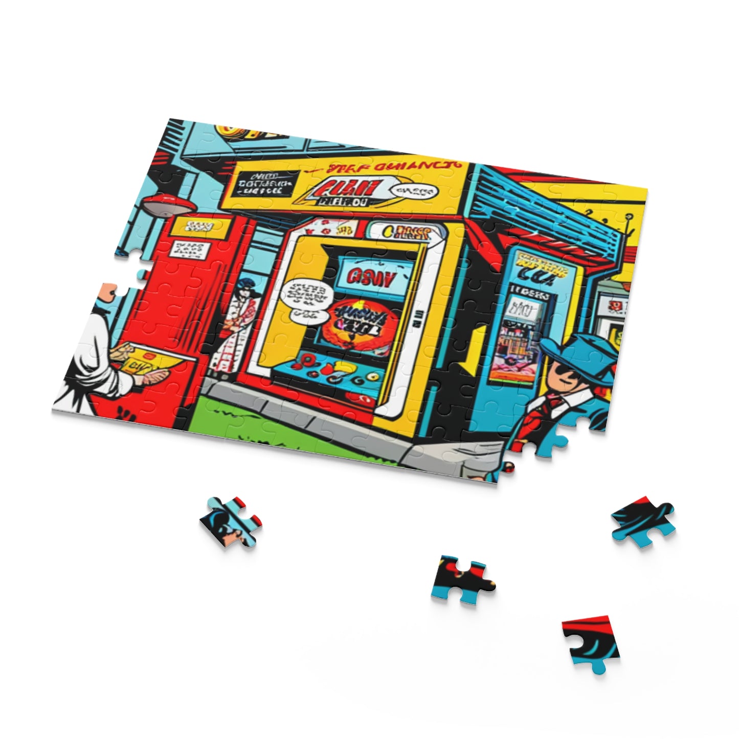 Comic Book Strip Style Puzzle (120, 252, 500-Piece)