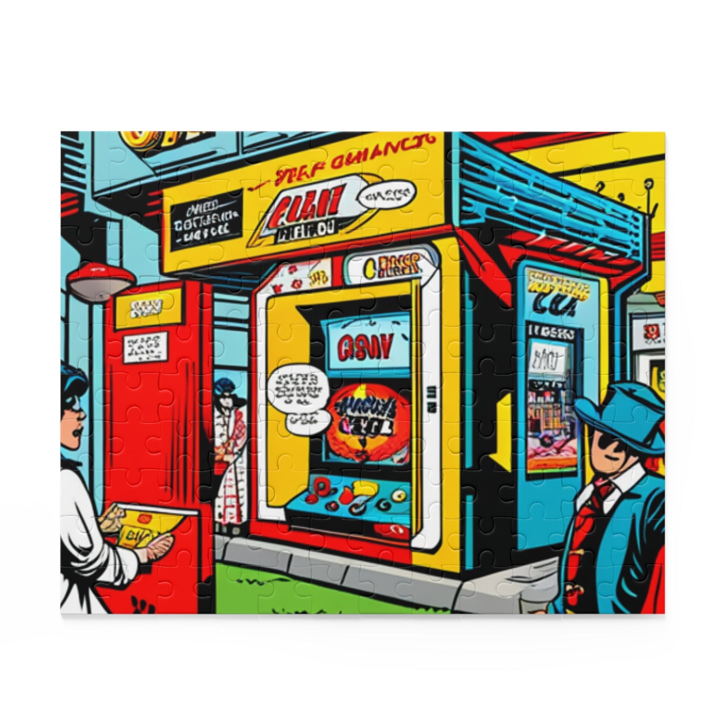 Comic Book Strip Style Puzzle (120, 252, 500-Piece)