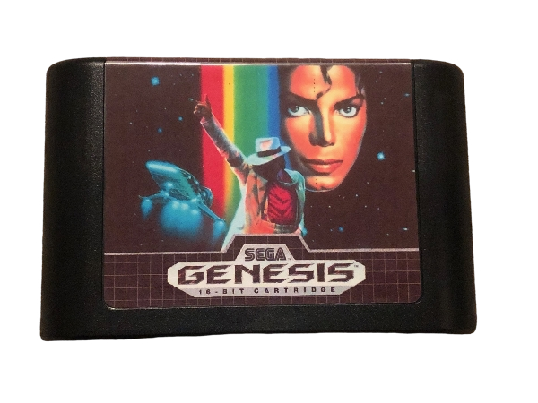 Michael Jackson Moonwalker Sega Genesis Video Game