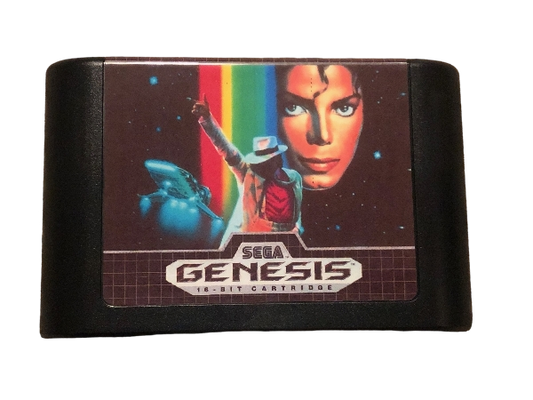 Michael Jackson Moonwalker Sega Genesis Video Game