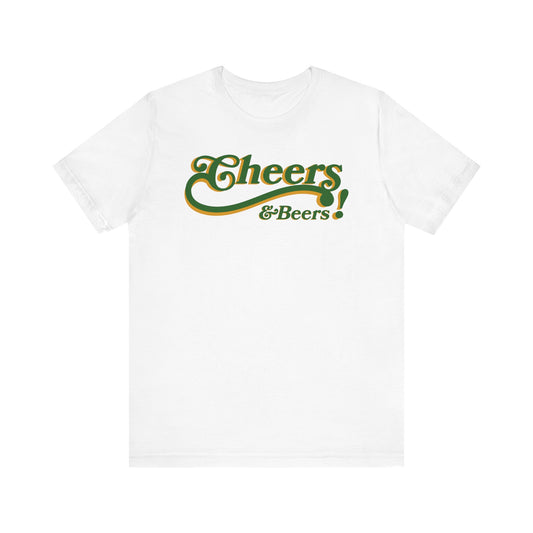 Cheers Beers Unisex Jersey Short Sleeve Tee