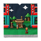 8 Bit Style Platformer Pattern Duvet Cover