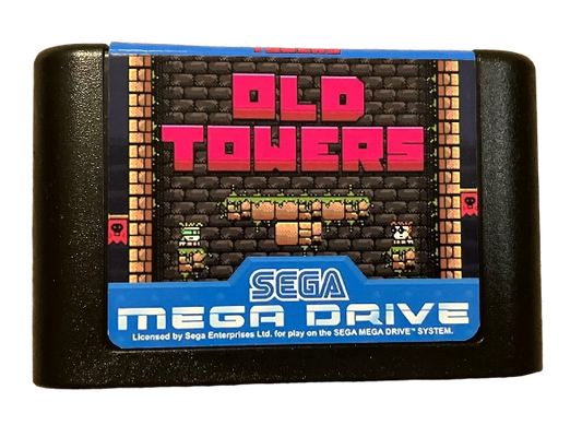 Old Towers Sega Genesis Video Game
