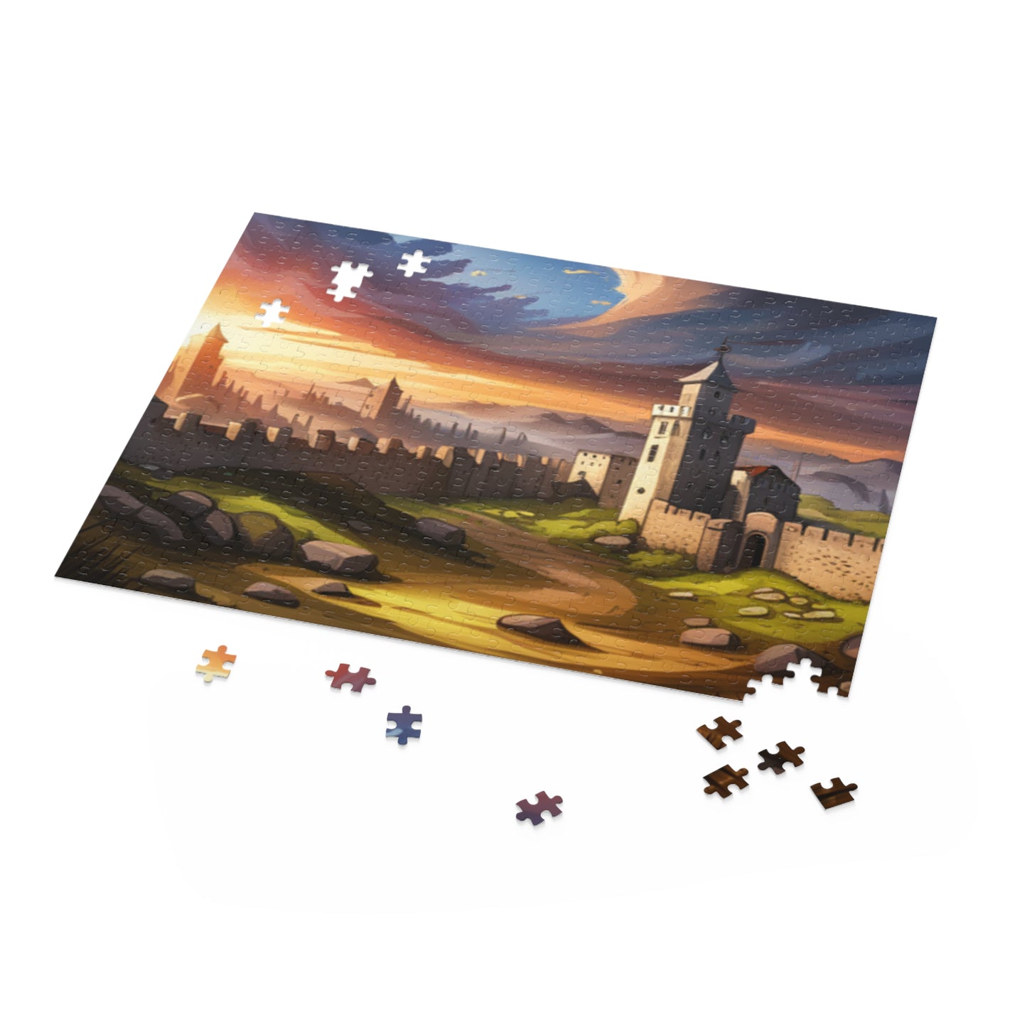 Medieval 15th Century Concept Puzzle (120, 252, 500-Piece)