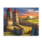 Medieval Castle Comic Concept Puzzle (120, 252, 500-Piece)