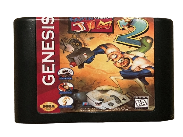 Earthworm Jim 2 Sega Genesis Video Game