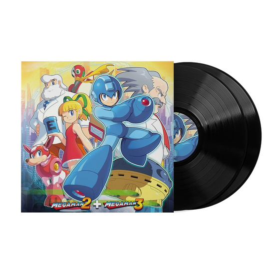 Mega Man 2 & 3 (Original Soundtrack) - Capcom Sound Team (2xLP Vinyl Record)