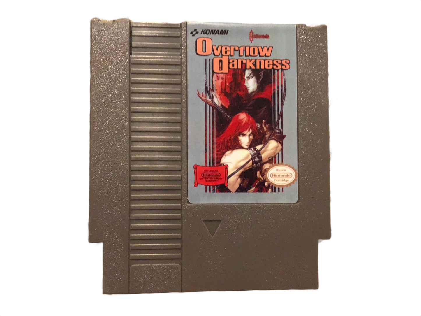 Castlevania Overflow of Darkness Nintendo NES Video Game