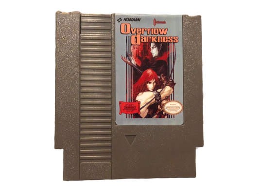 Castlevania Overflow of Darkness Nintendo NES Video Game