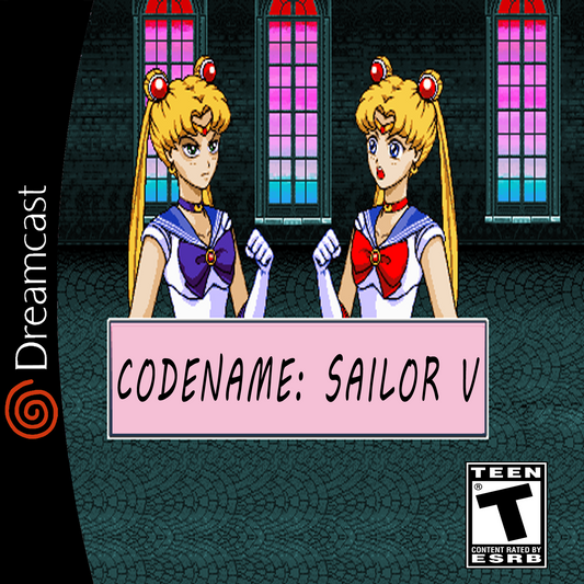 Codename Sailor V Sega Dreamcast Game