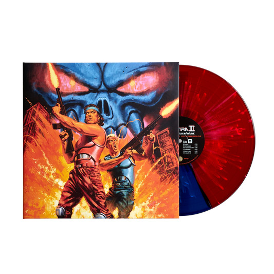 Contra 3: The Alien Wars (Original Soundtrack) - Konami Kukeiha Club (1xLP Vinyl Record)